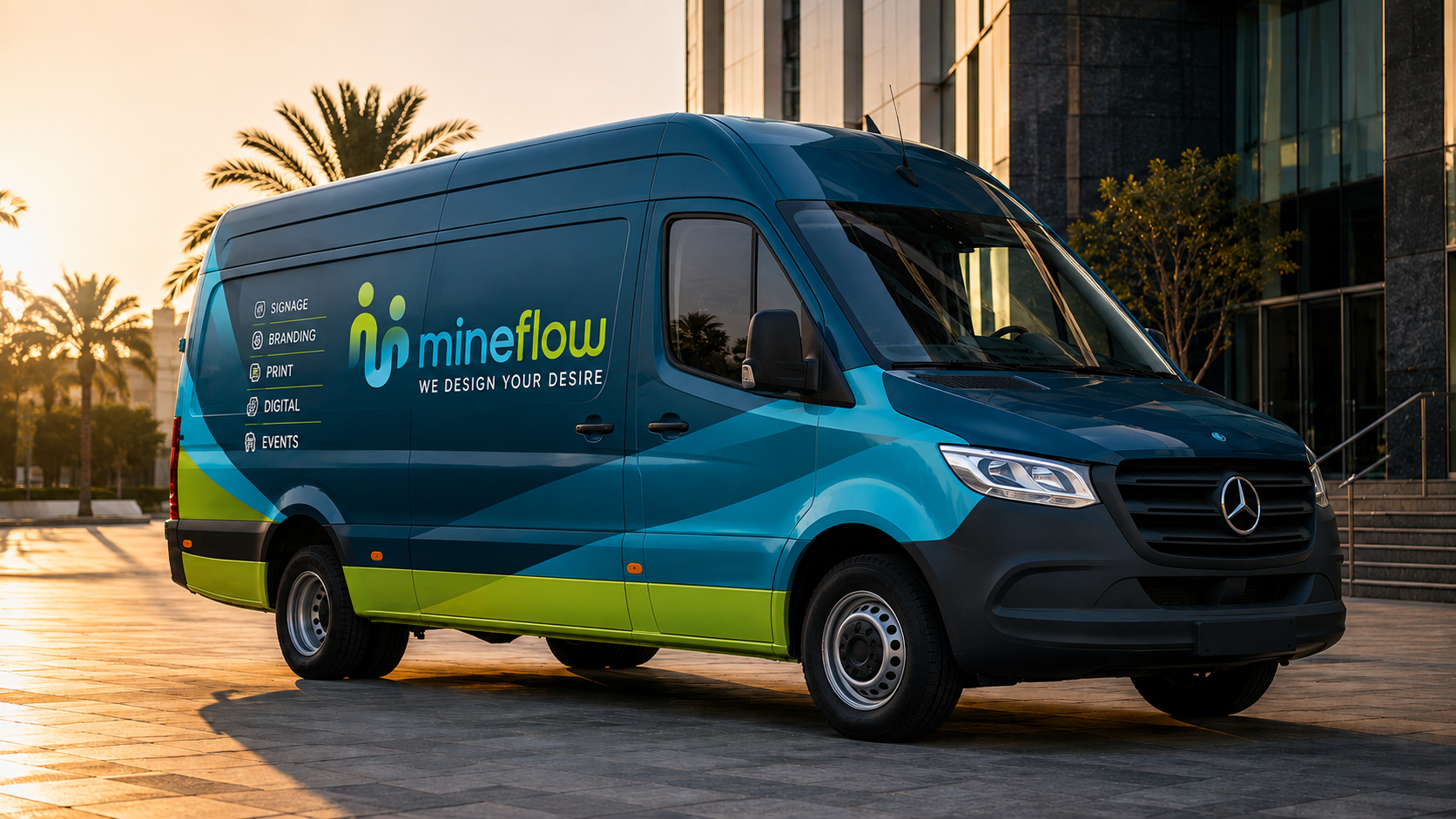 Mineflow Vehicle Branding Project