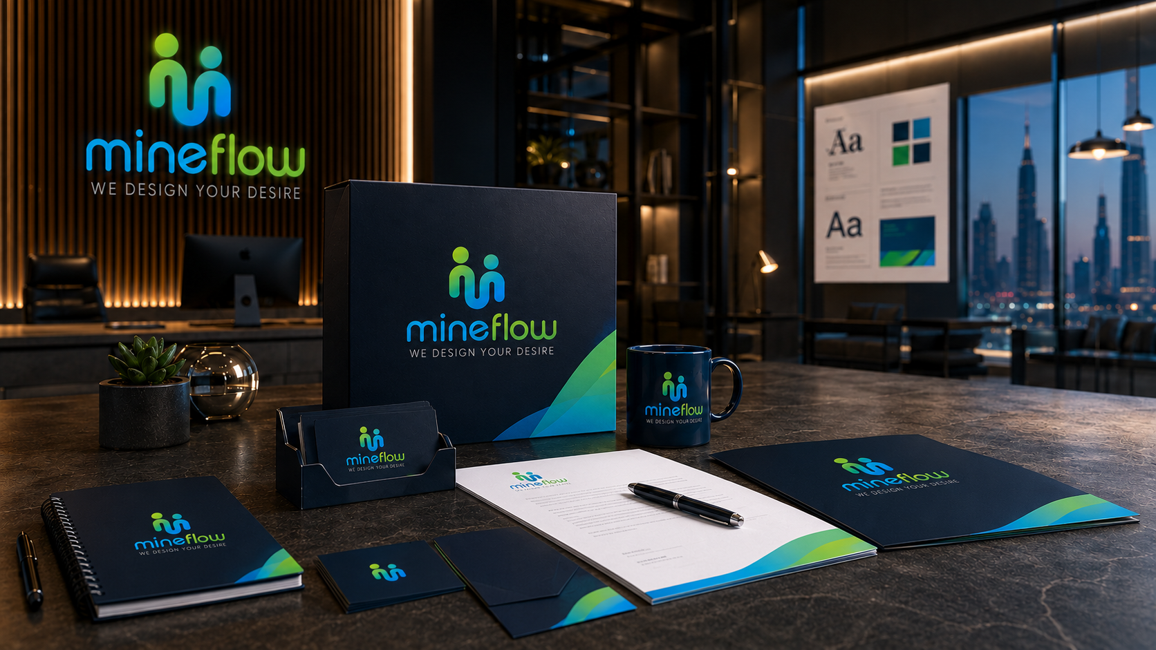 Premium branding design project